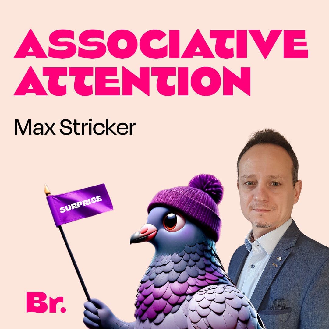 Associative attention with Max Stricker - Let's talk branding cover