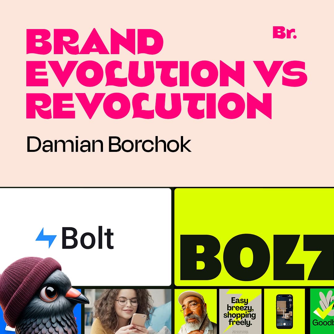 Brand evolution vs revolution - Let's talk branding cover