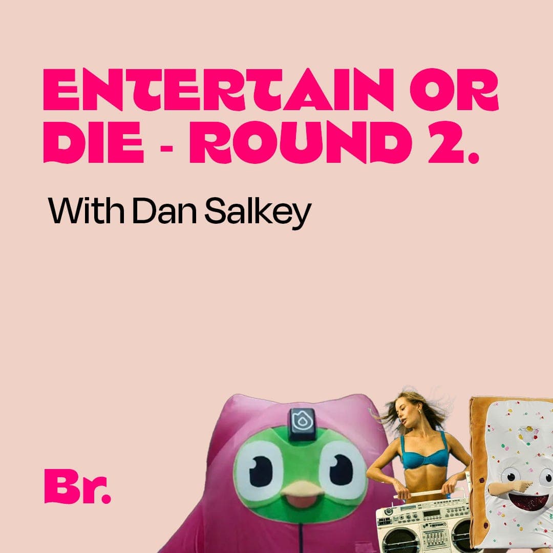 Entertain or die: how to build an entertainment powerhouse - Let's talk branding cover