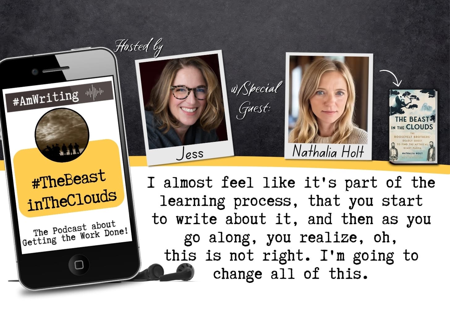 In Search of the Beast in the Clouds with author Nathalia Holt - #AmWriting  cover