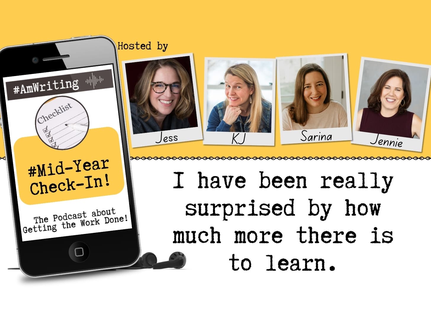 Ep 454 Mid-Year Check-In - #AmWriting  cover