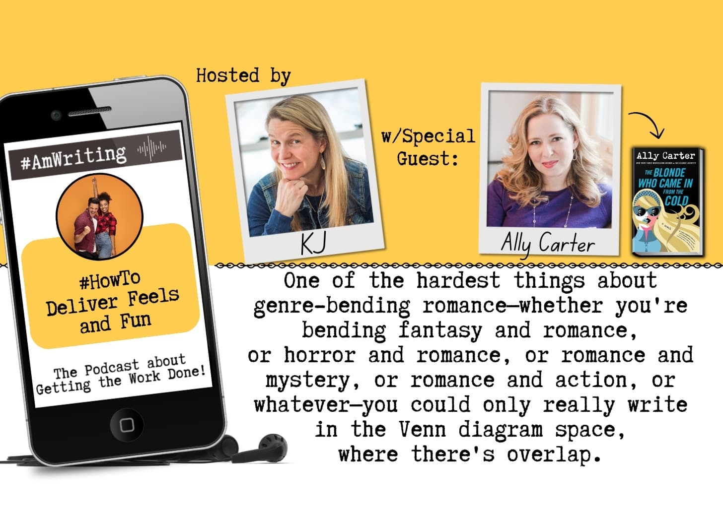 How to Deliver Both Feels and Fun  - #AmWriting  cover