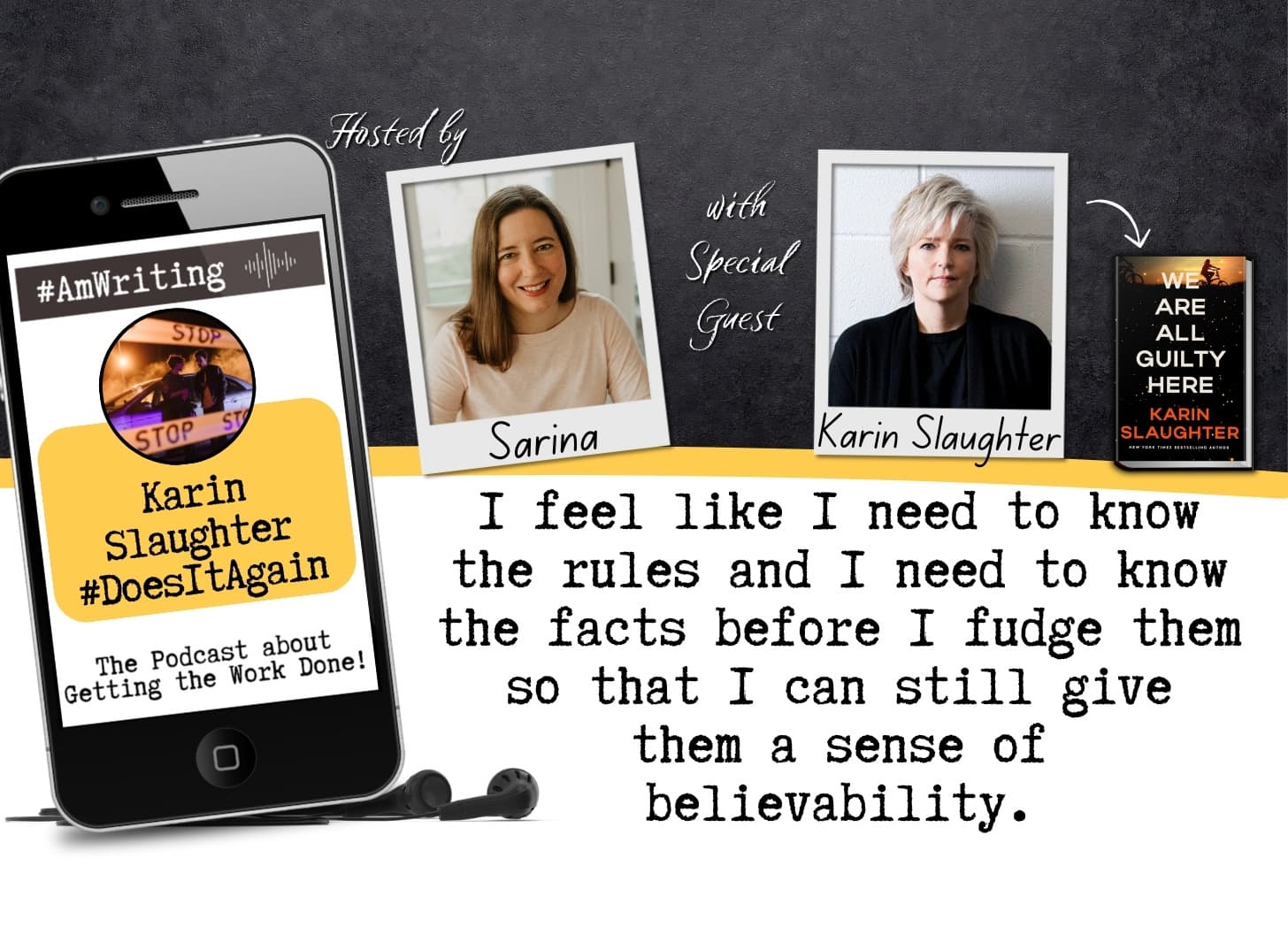 Karin Slaughter Does it Again - #AmWriting  cover