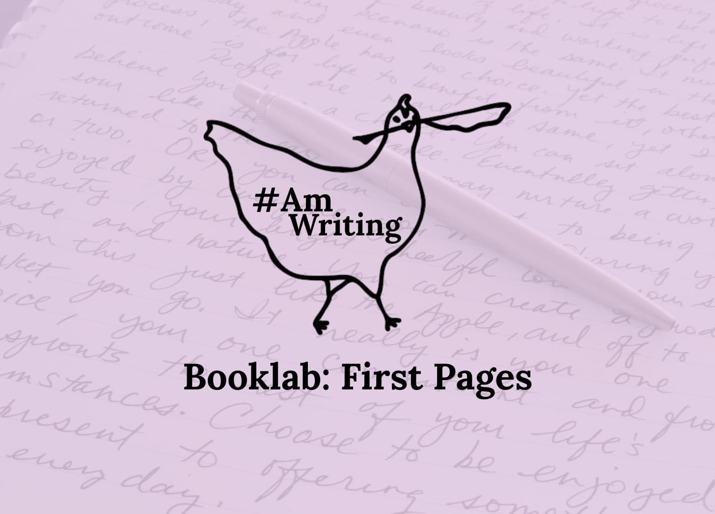 December Booklab - #AmWriting  cover