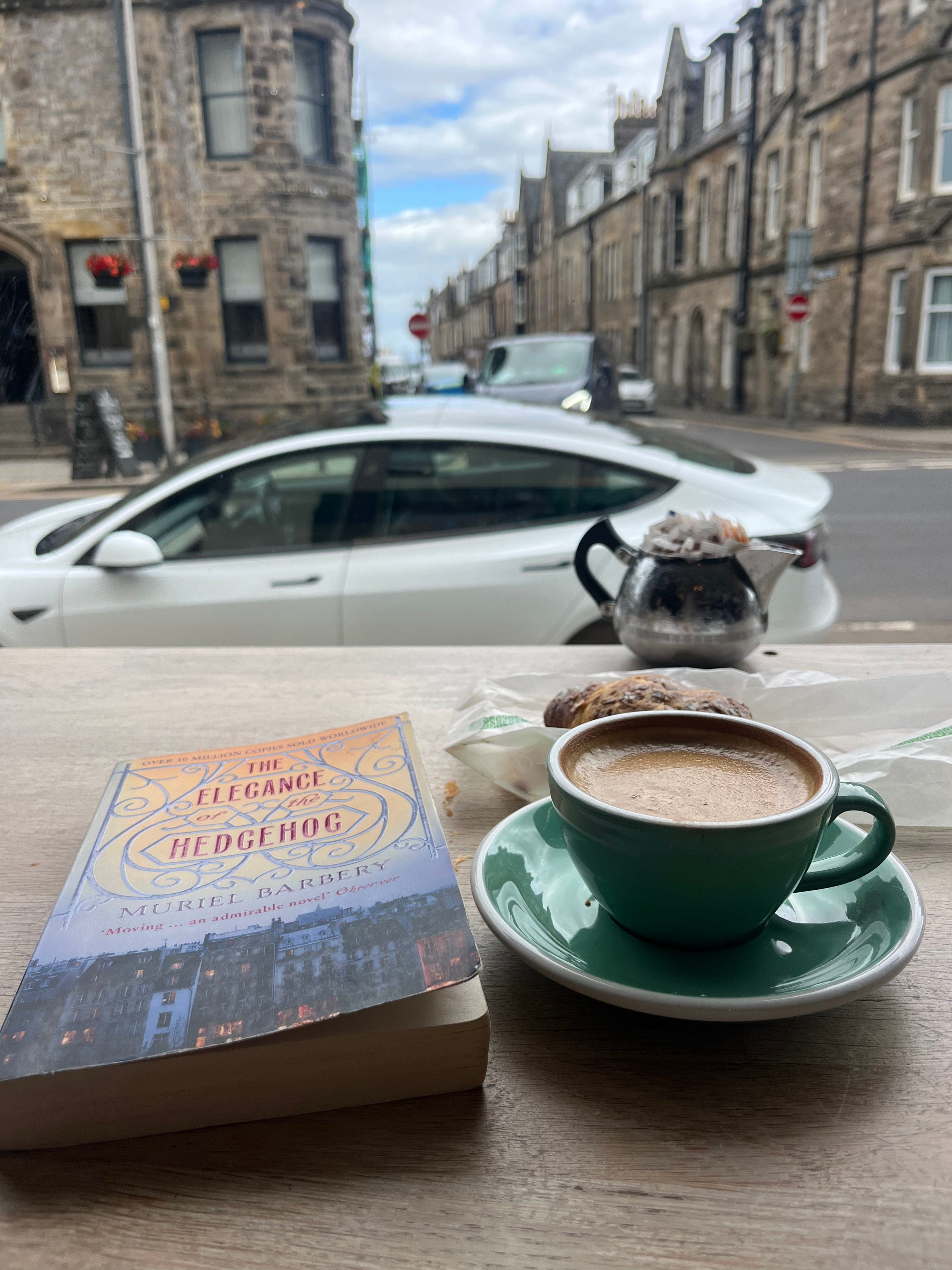 The Elegance of the Hedgehog (4) - Speaking with Joy cover