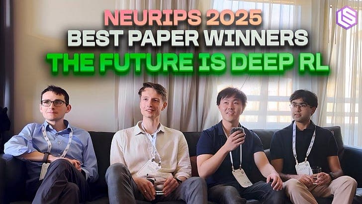 [NeurIPS Best Paper] 1000 Layer Networks for Self-Supervised RL — Kevin Wang et al, Princeton - Latent Space: The AI Engineer Podcast cover