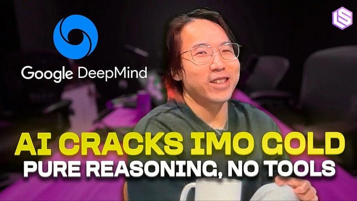 Captaining IMO Gold, Deep Think, On-Policy RL, Feeling the AGI in Singapore — Yi Tay - Latent Space: The AI Engineer Podcast cover