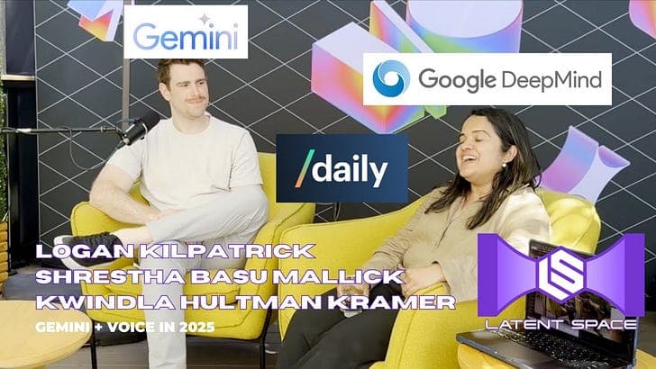 [AIEWF Preview] Gemini in 2025 and Realtime Voice AI - Latent Space: The AI Engineer Podcast cover