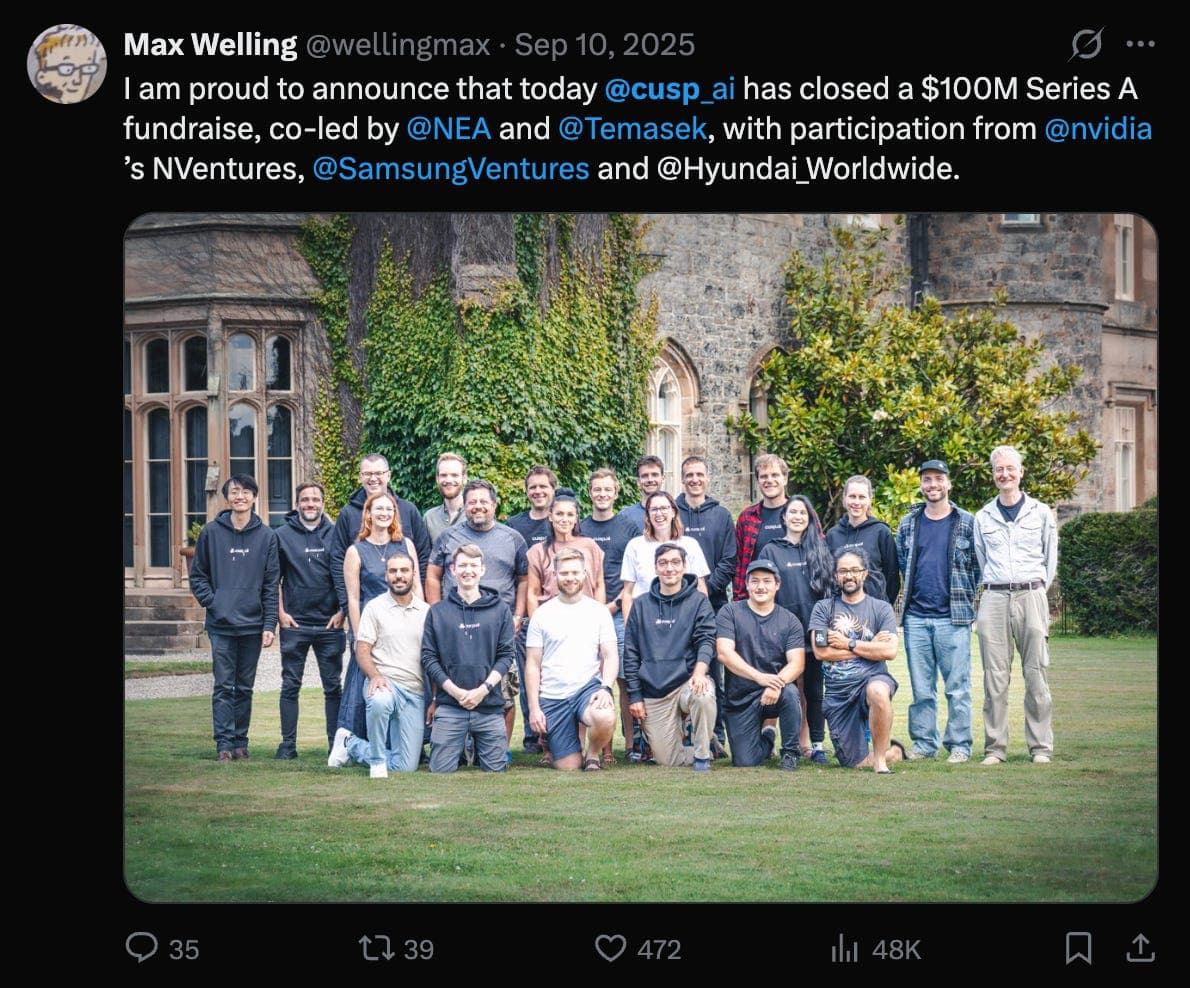 🔬Searching the Space of All Possible Materials — Prof. Max Welling, CuspAI - Latent Space: The AI Engineer Podcast cover