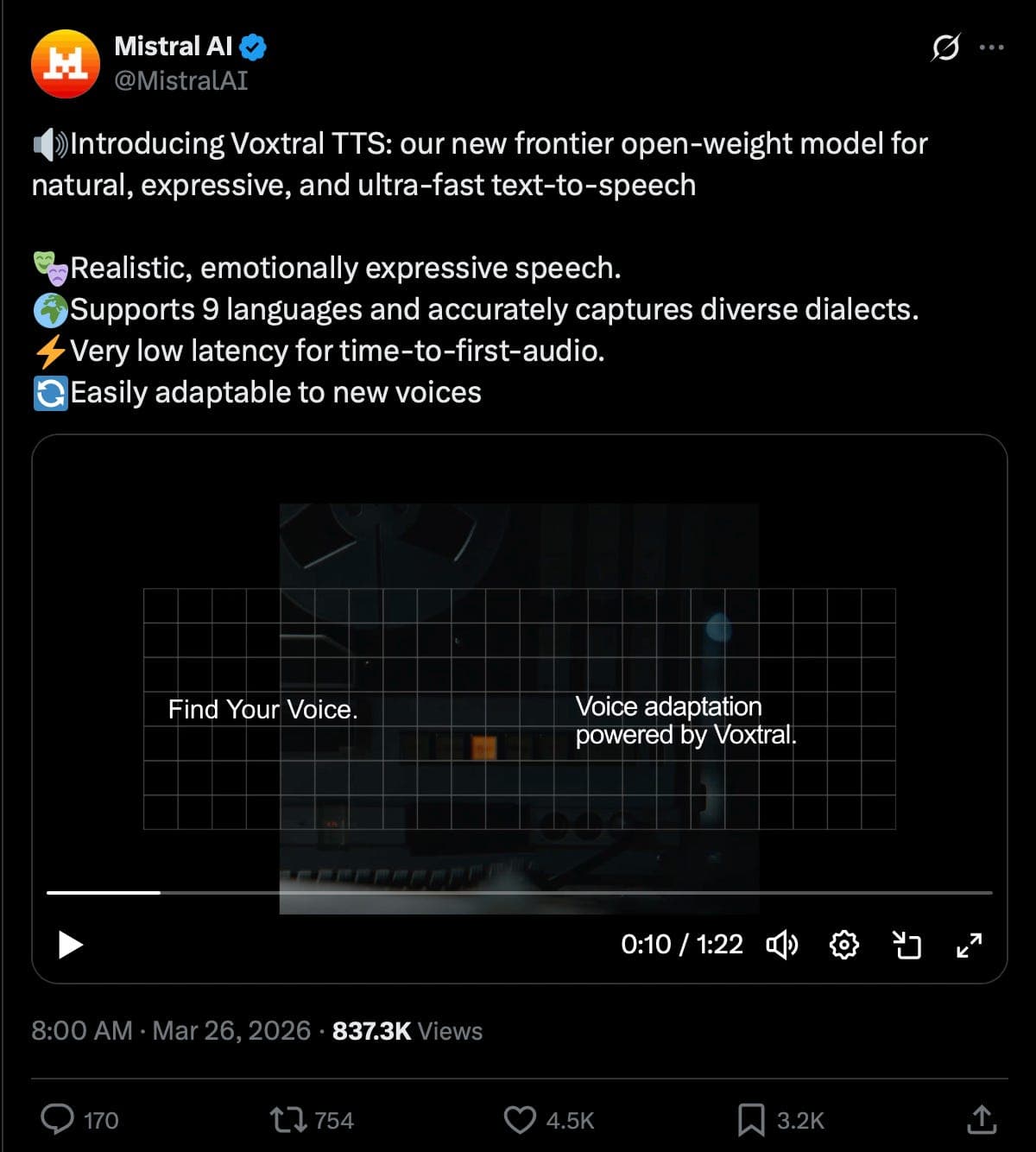 Mistral: Voxtral TTS, Forge, Leanstral, & what's next for Mistral 4 — w/ Pavan Kumar Reddy & Guillaume Lample - Latent Space: The AI Engineer Podcast cover