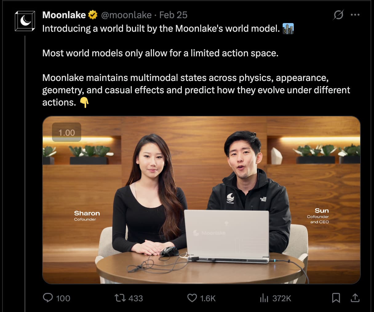 Moonlake: Causal World Models should be Multimodal, Interactive, and Efficient — with Chris Manning and Fan-yun Sun - Latent Space: The AI Engineer Podcast cover