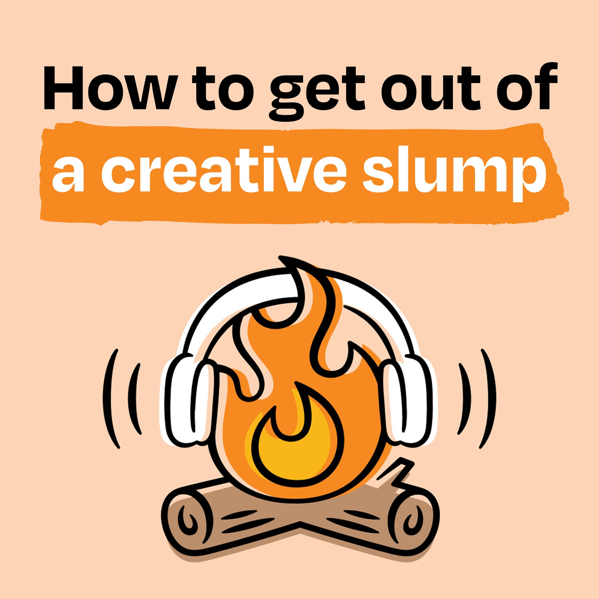 Listen: A visual guide to getting out of a creative slump - Lenny's Reads cover