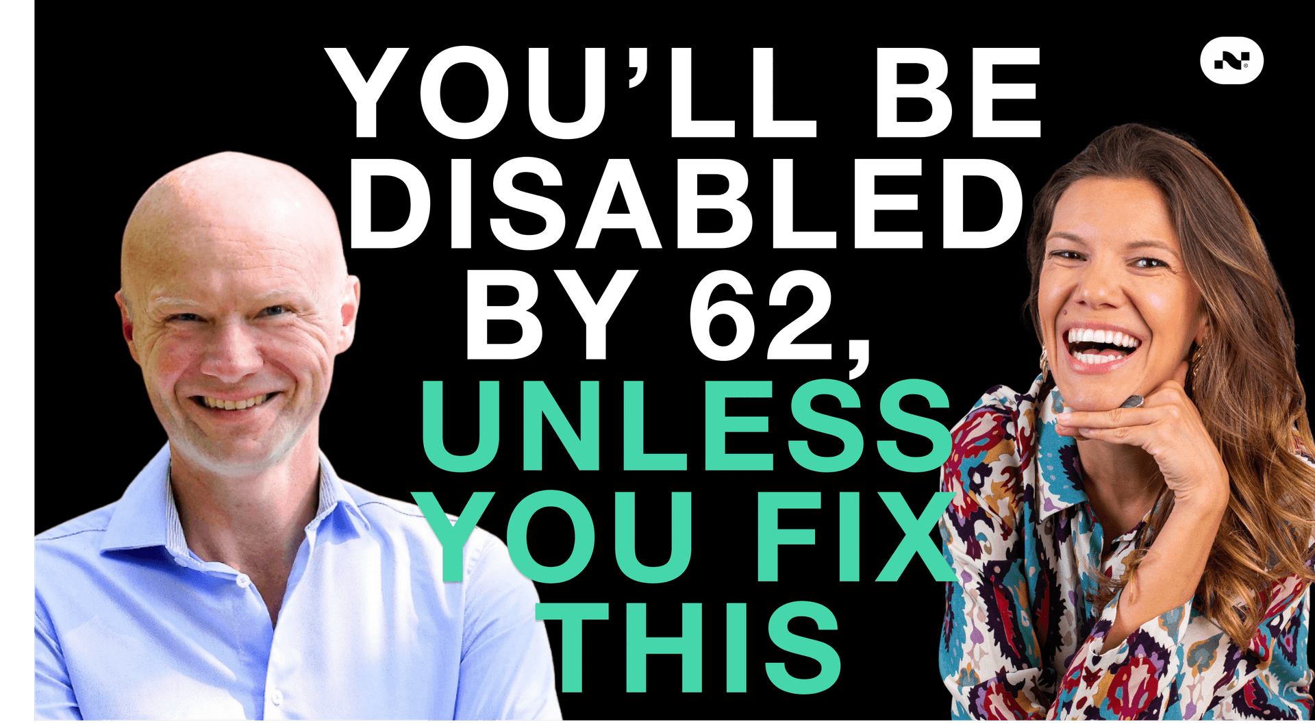 #172: 🎙️ INTERVIEW | You'll Be Disabled at 62 - Unless You Fix This in Your 40s with Roderick Lambert, Founder of Midlife Metabolic Health - Nina’s Notes Podcast cover