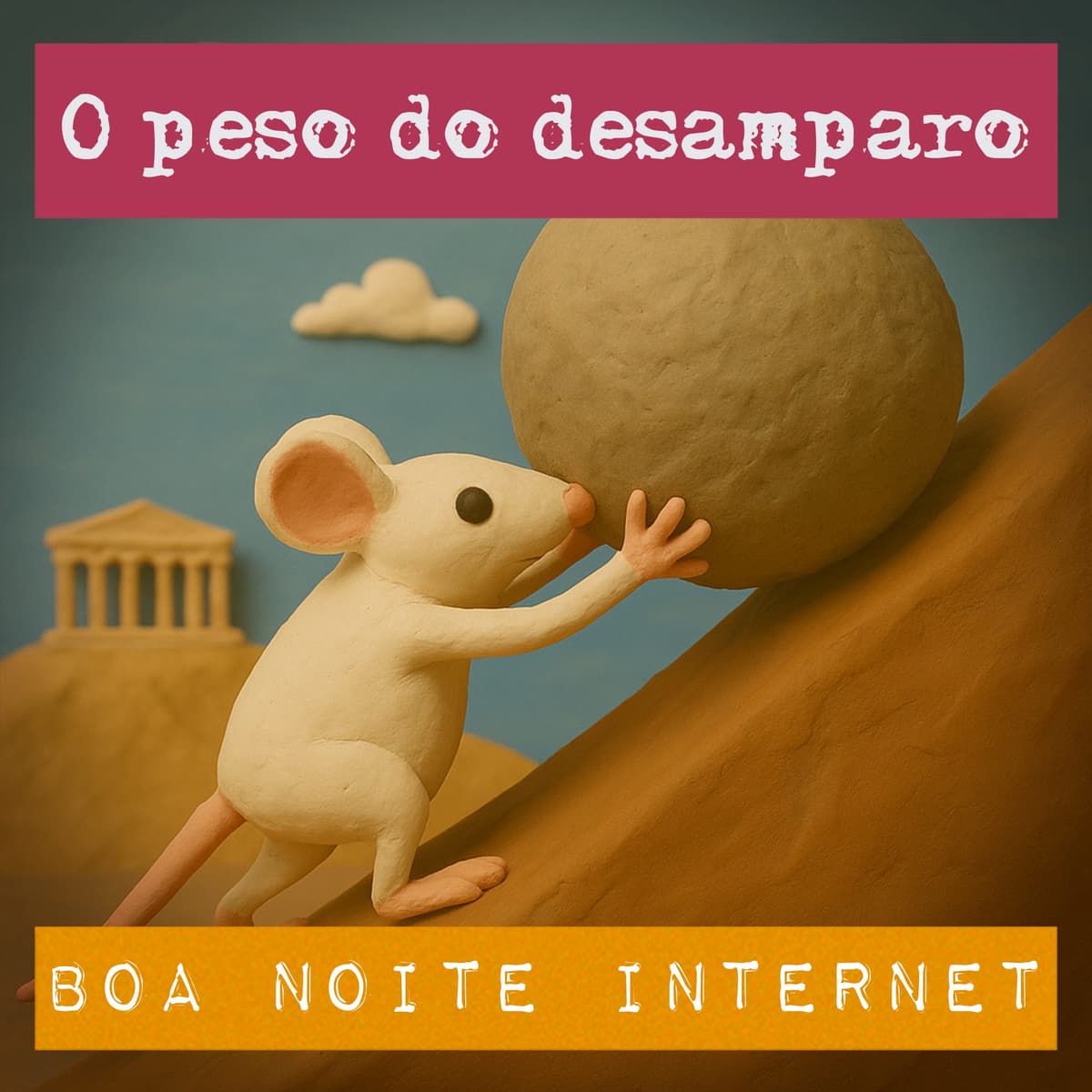 O peso do desamparo - Boa Noite Internet cover