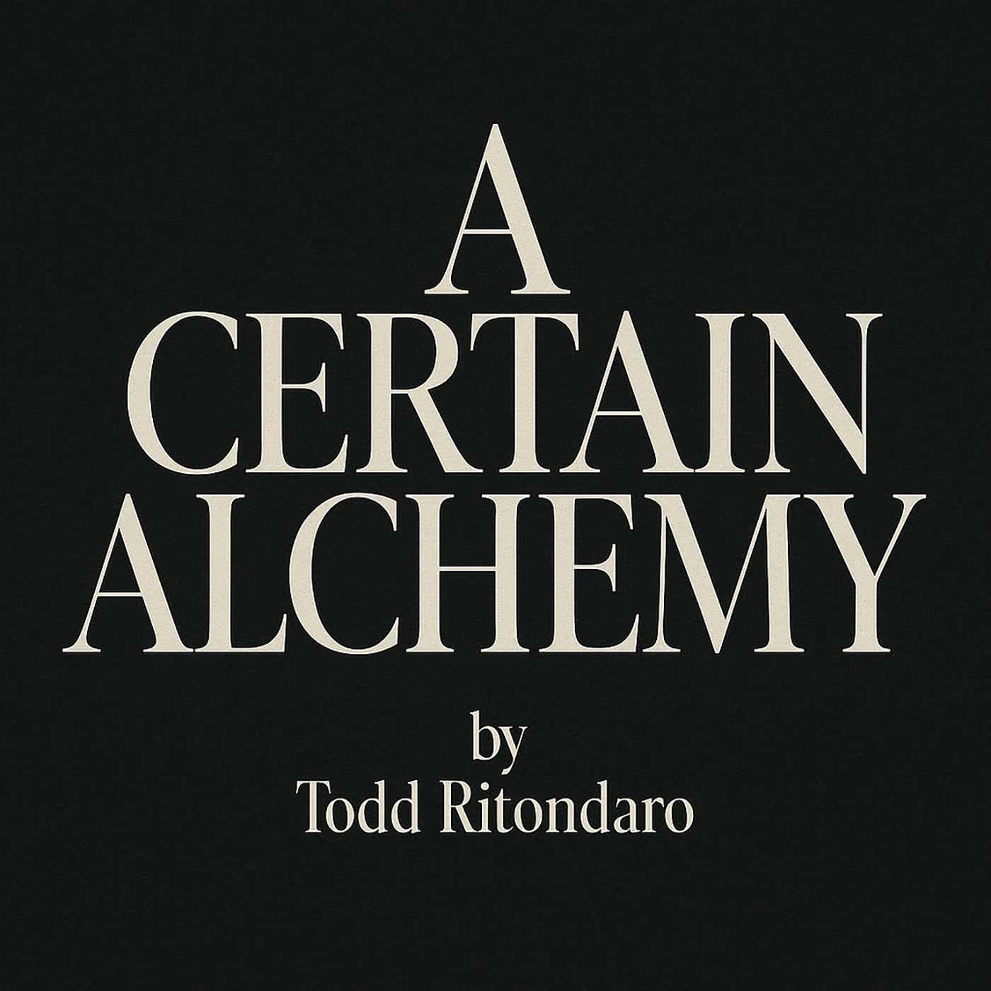 A Certain Alchemy  cover