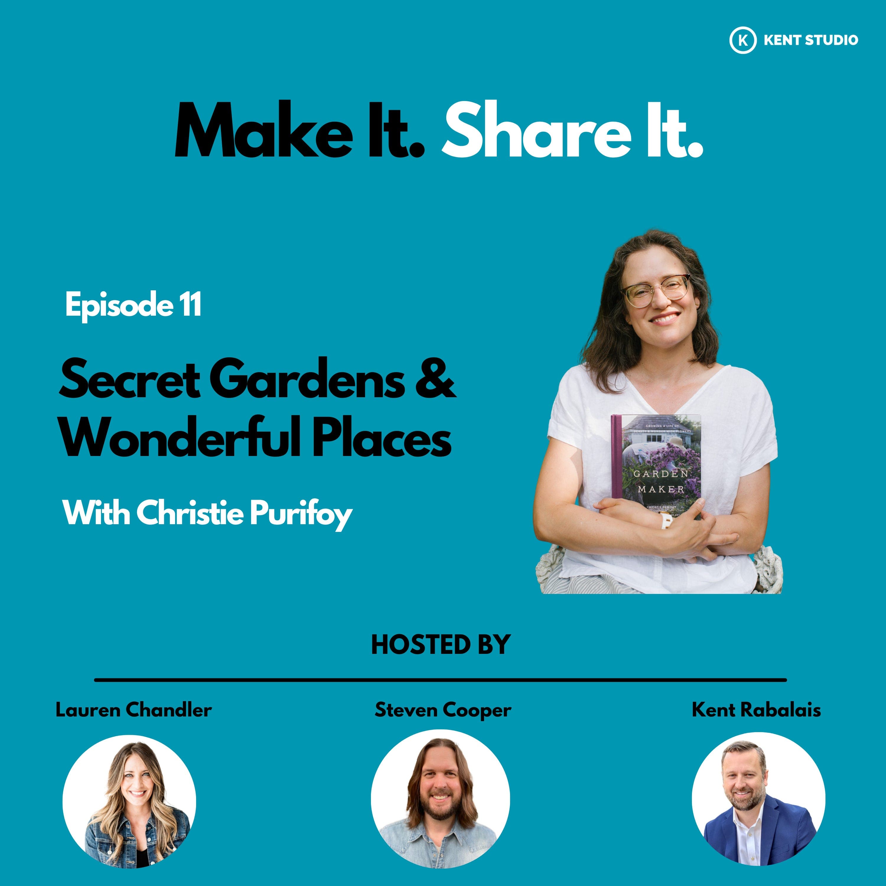 Secret Gardens & Wonderful Places - Make It. Share It. cover