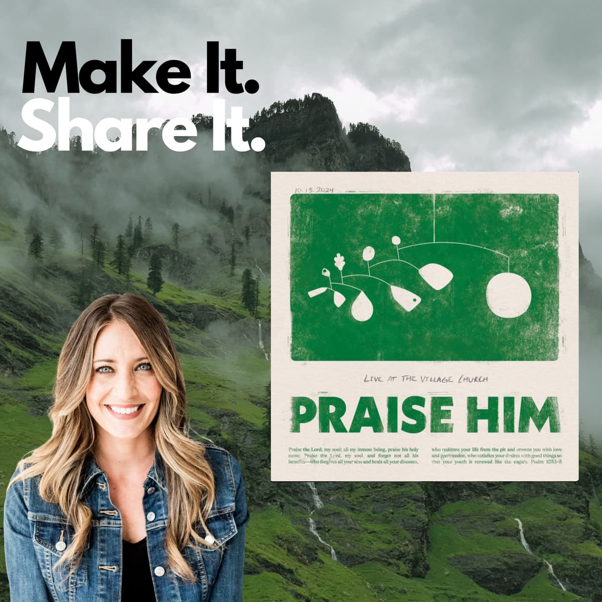 Praise Him: From Lullaby to Live Recording - Make It. Share It. cover
