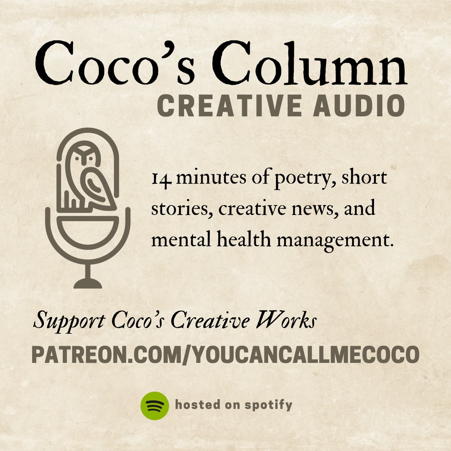 Coco's Column Episode One - Coco's Column cover