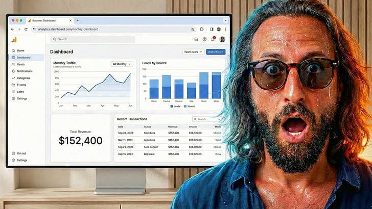 My new $20,000 marketing funnel was completely built by AI... - The Unscheduled CEO cover
