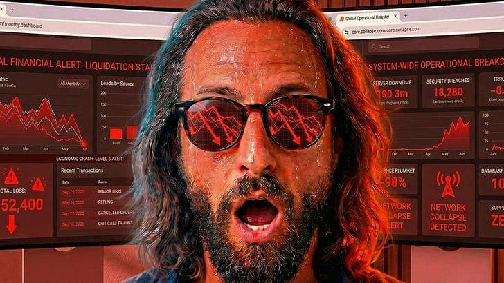 The economy is crashing again. Here's what i'm doing... - The Unscheduled CEO cover