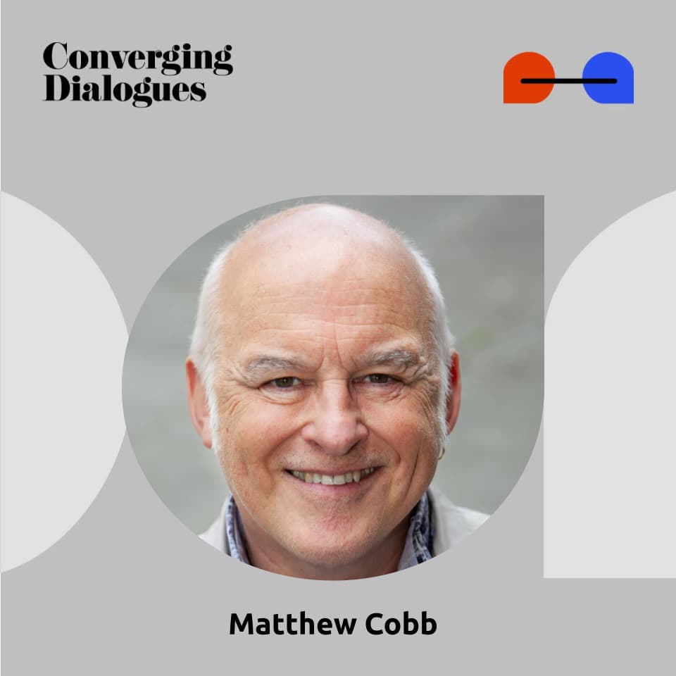 #459 - Crick: A Dialogue with Matthew Cobb - Converging Dialogues cover