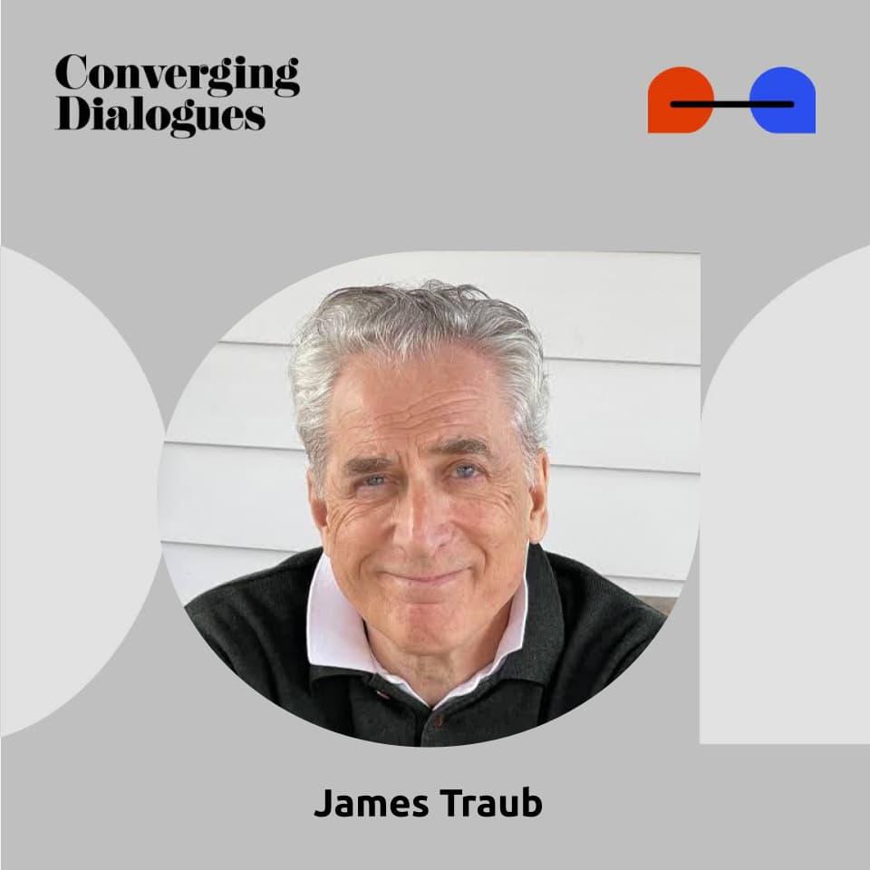 #477 - Can Schools Save Democracy?: A Dialogue with James Traub - Converging Dialogues cover