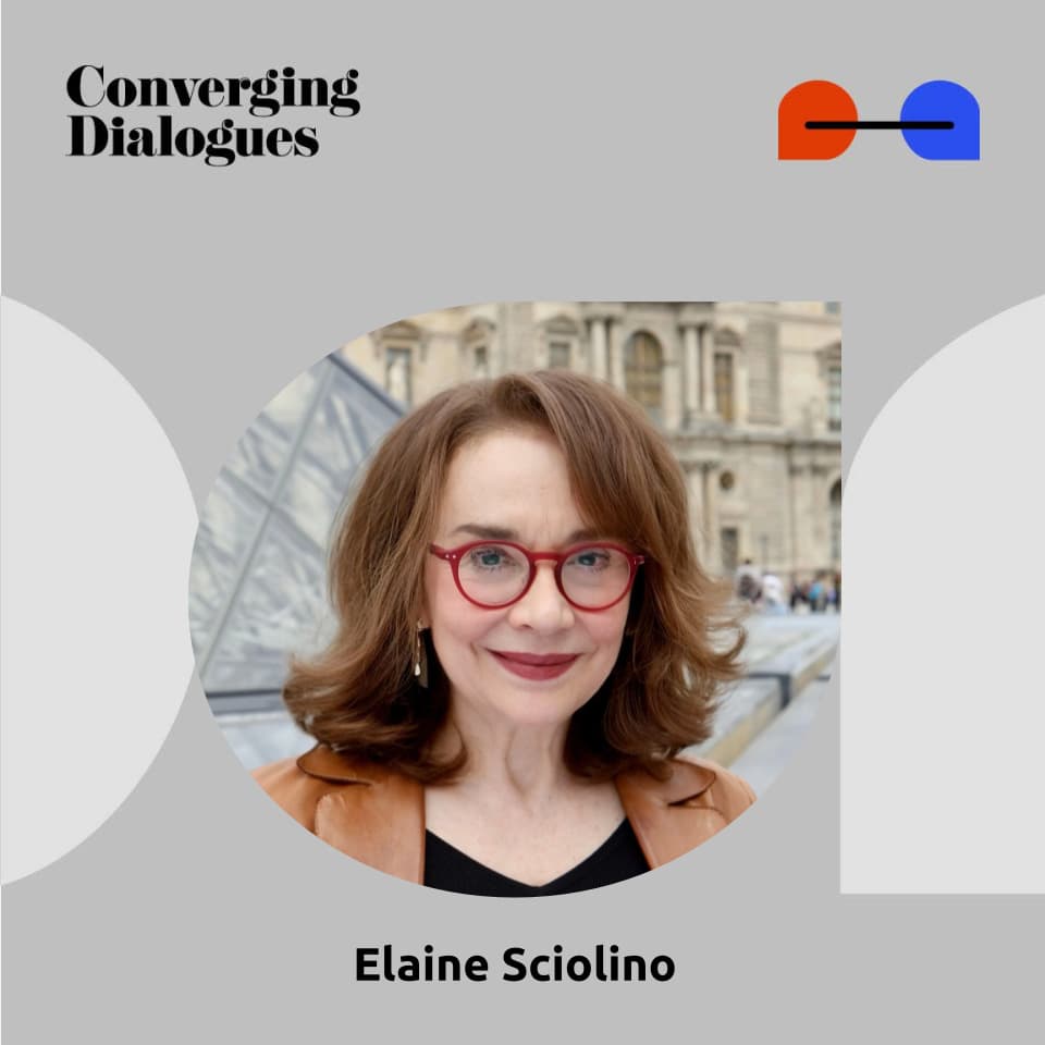 #486 - Adventures in the Louvre: A Dialogue with Elaine Sciolino - Converging Dialogues cover