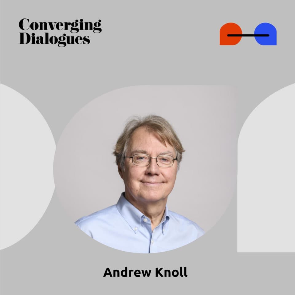 #489 - Four Billion Years of Life on Earth: A Dialogue with Andrew Knoll - Converging Dialogues cover