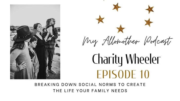 Ep 10 Rising Above Social Norms To Create The Life Your Family Needs - My Allomother Podcast cover