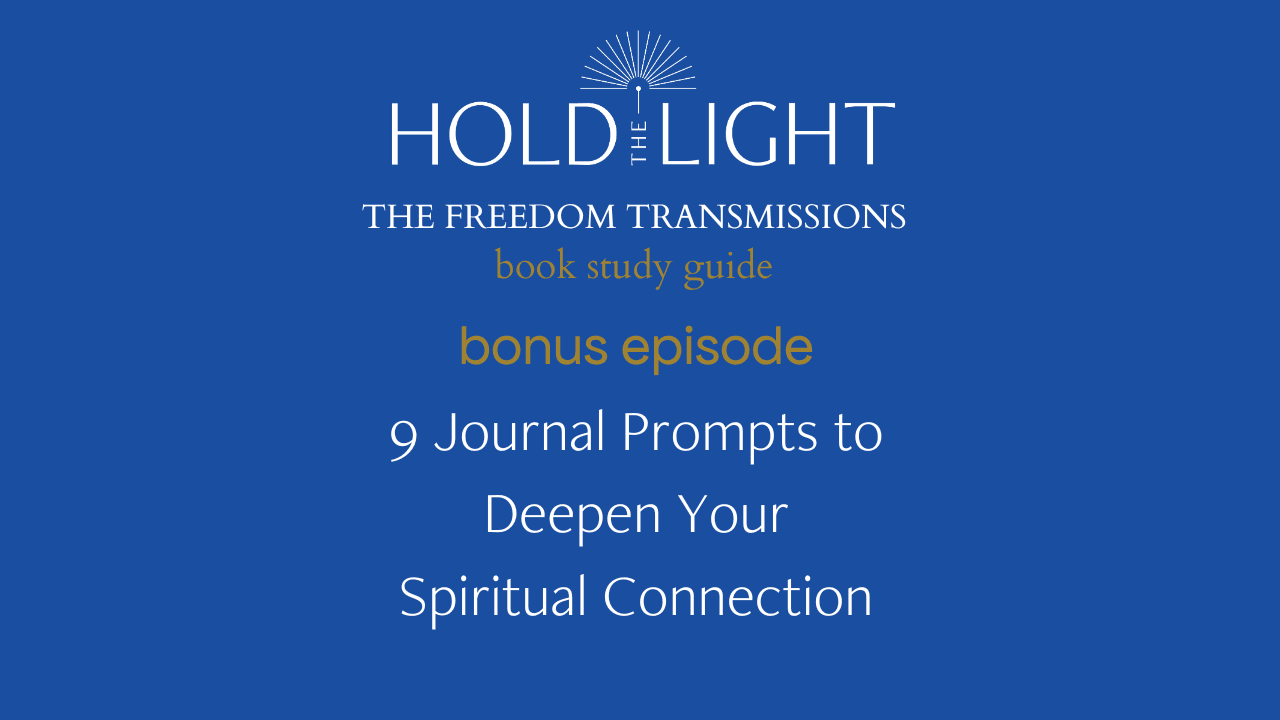 Book Study Questions  - Hold the Light cover