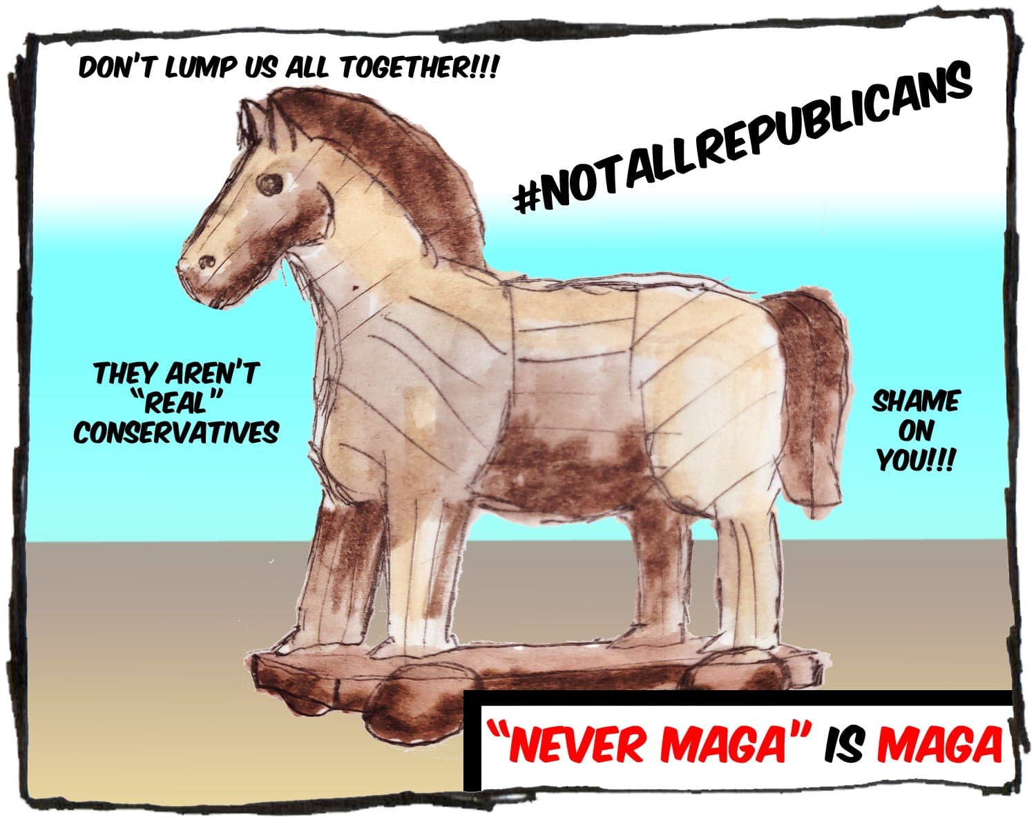 What if "Never MAGA" Republicans Are Really a MAGA Trojan Horse? — Walter Rhein Podcast cover