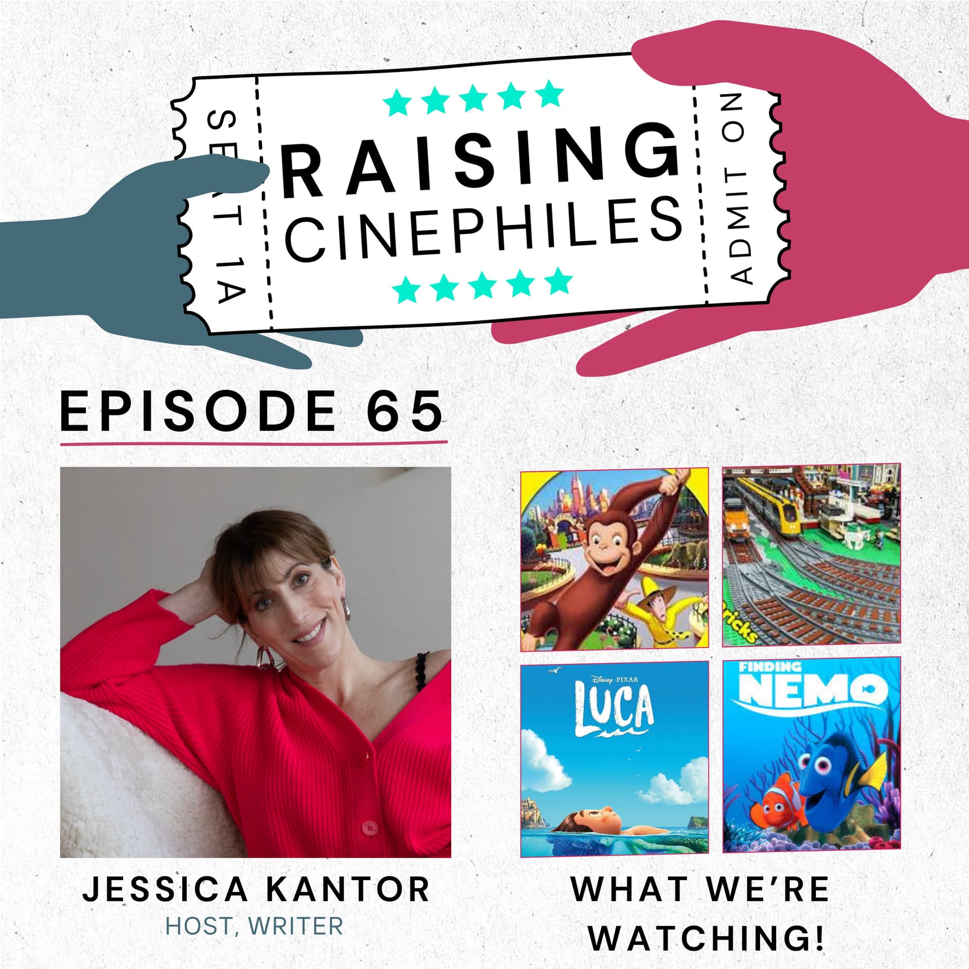 The Magic of Movies in Parenting | Exploring Curious George, Finding Nemo, and Luca - Raising Cinephiles cover