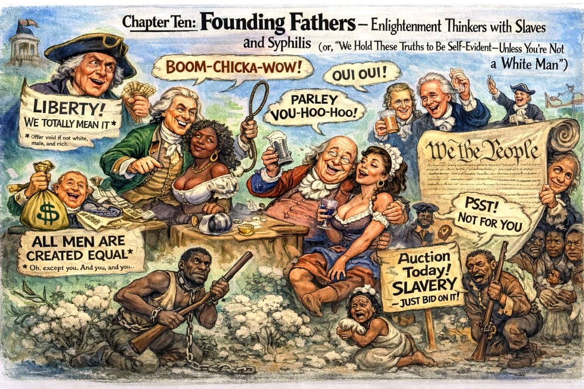 From Cary Harrison's "MAGA History of the United States" [Part 2]:  - Cary Harrison Files cover