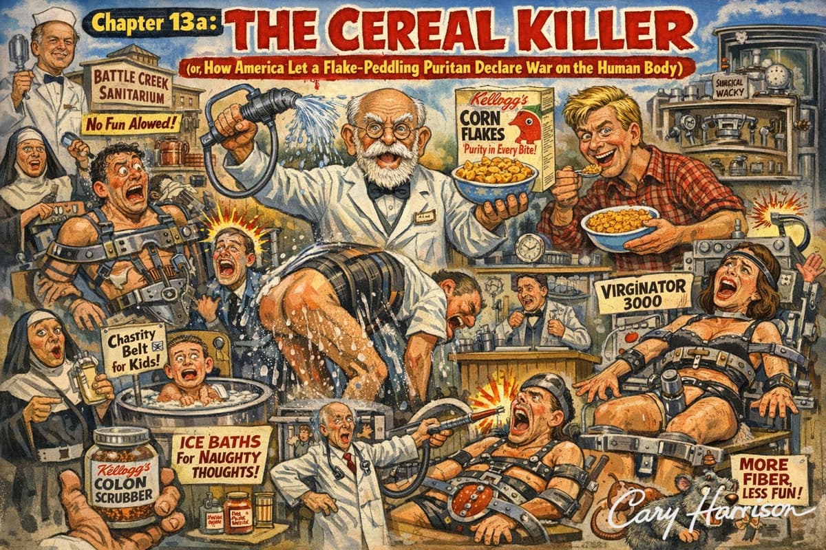 Cary Harrison's "MAGA History of the United States" [Part 3] - Circumcision to World Wars  - Cary Harrison Files cover