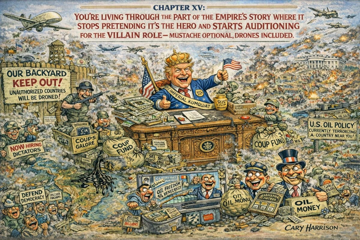 What Is the Monroe Doctrine - Cary Harrison Files cover