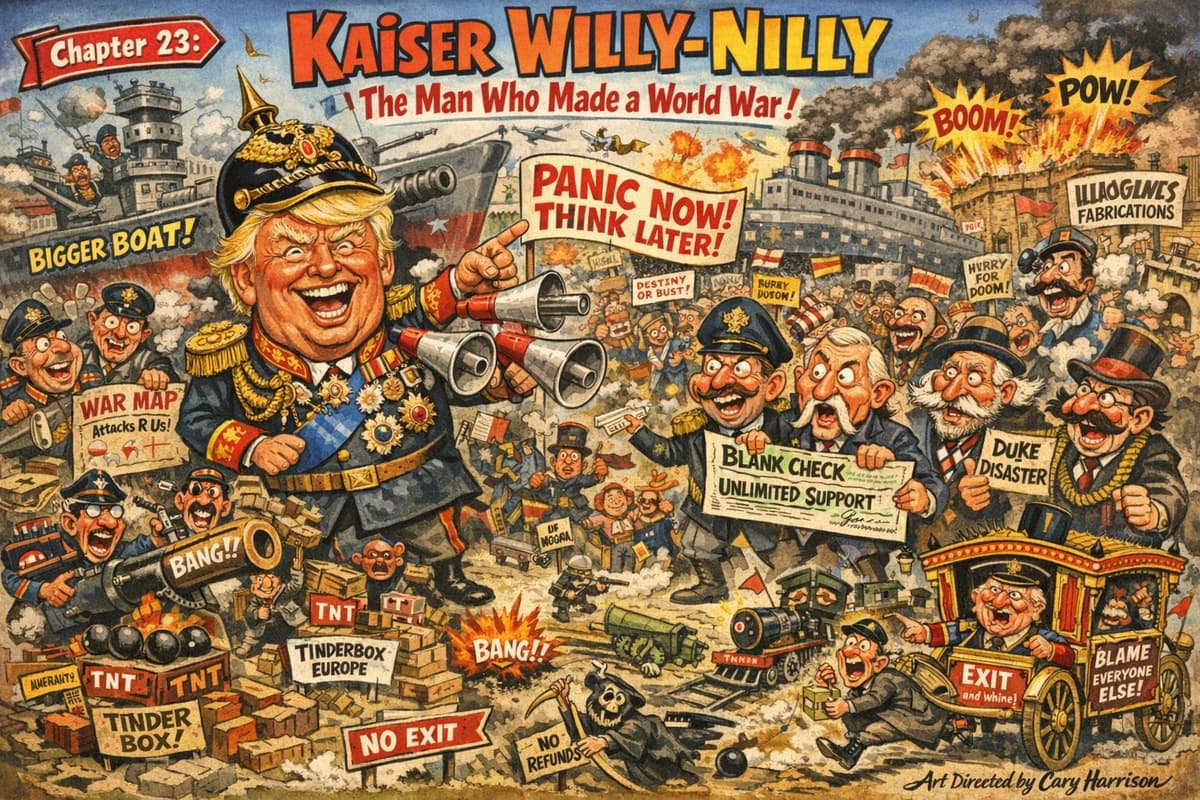 Germany's World War I King is Reborn - Cary Harrison Files cover