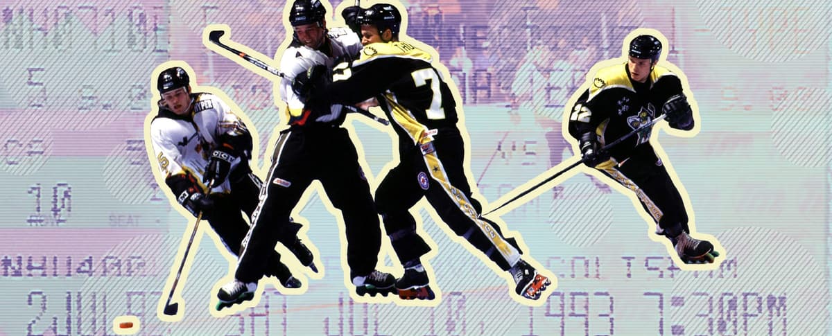 Longshot Dreams and Slapshot Fiends in the Ultimate ’90s Pro Sports League - Narratively Out Loud cover