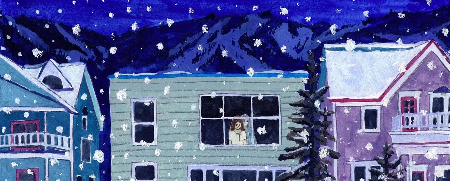 Listen: Snowed In with a Ghost - Narratively Out Loud cover