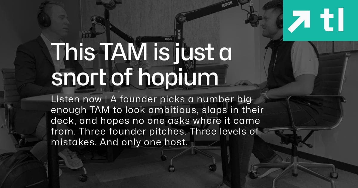 This TAM is just a snort of hopium - Traction Lab Podcast cover