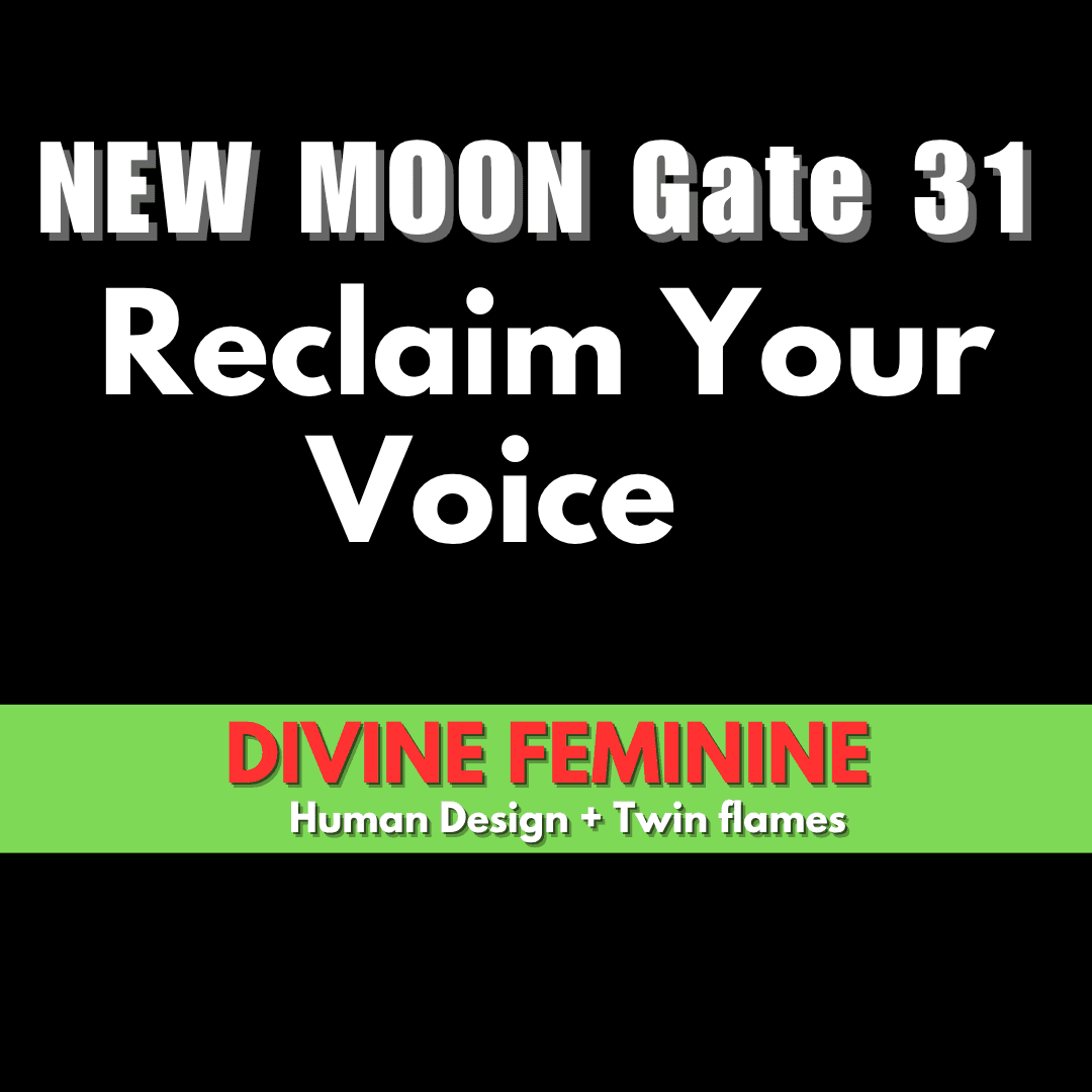 New Moon • Gate 31  — Neutrino Astrology Podcast  cover