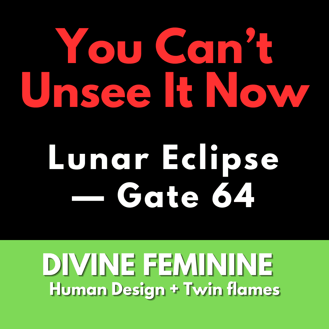 Lunar Eclipse in Gate 64 - Neutrino Astrology Podcast  cover