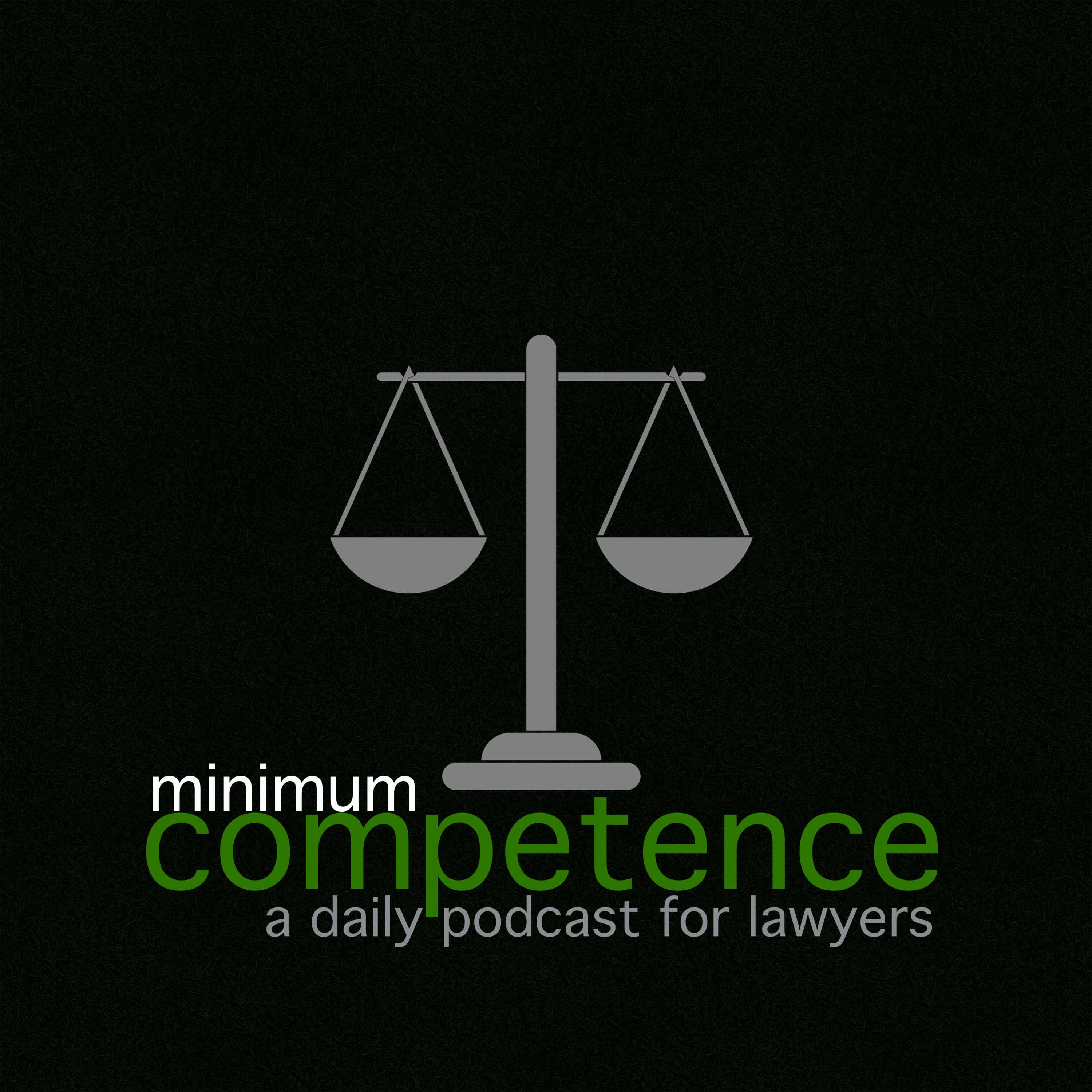 Minimum Competence cover