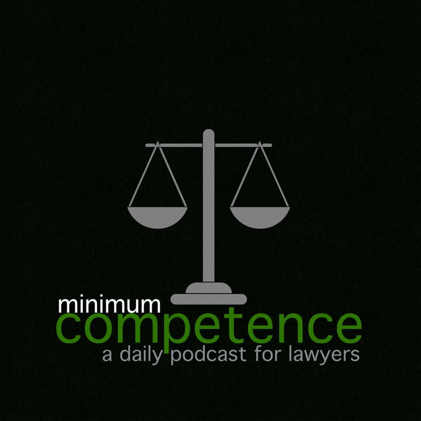 Minimum Competence cover