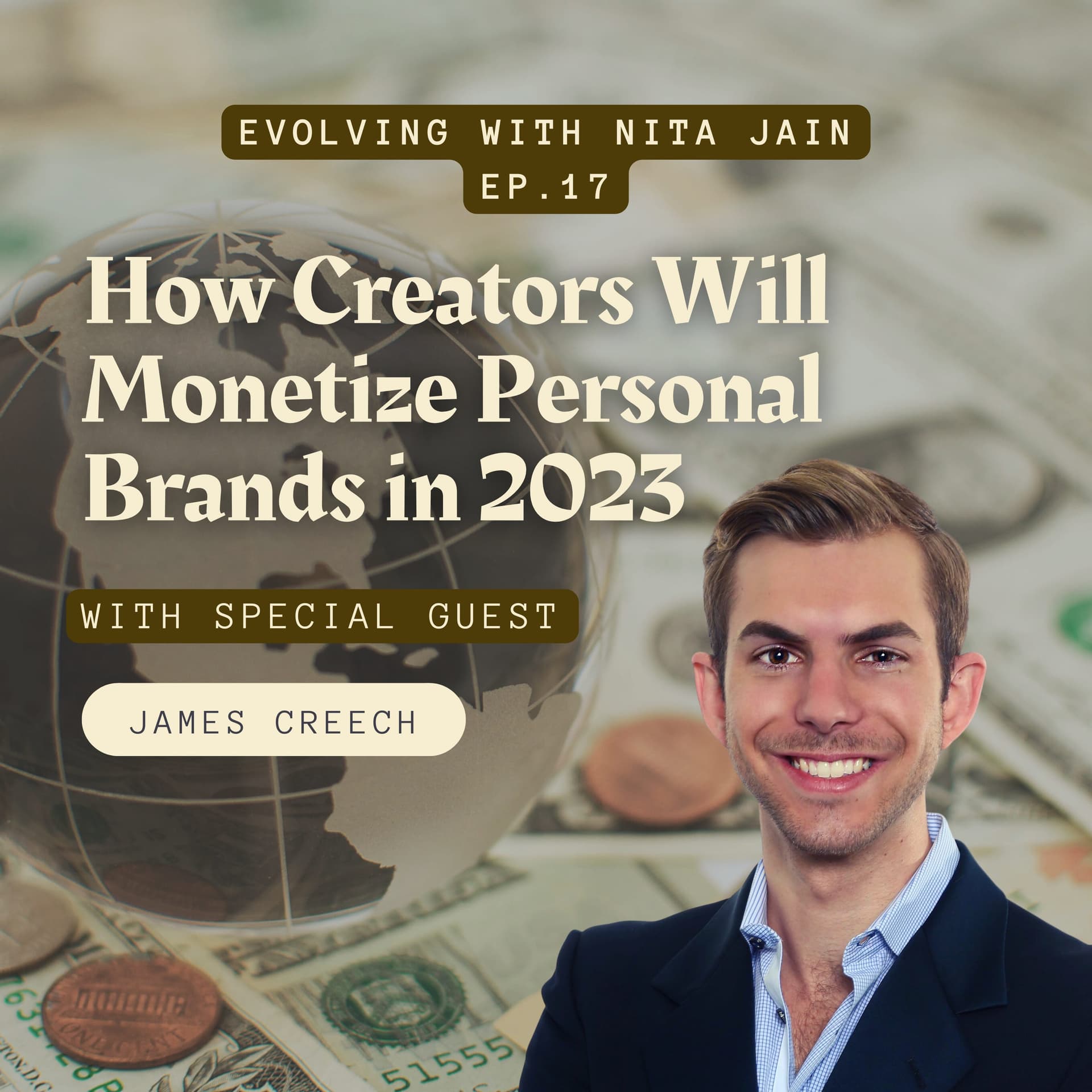 Creator Monetization, Blockchain Social Media, & AI-Generated Content — Evolving with Nita Jain cover