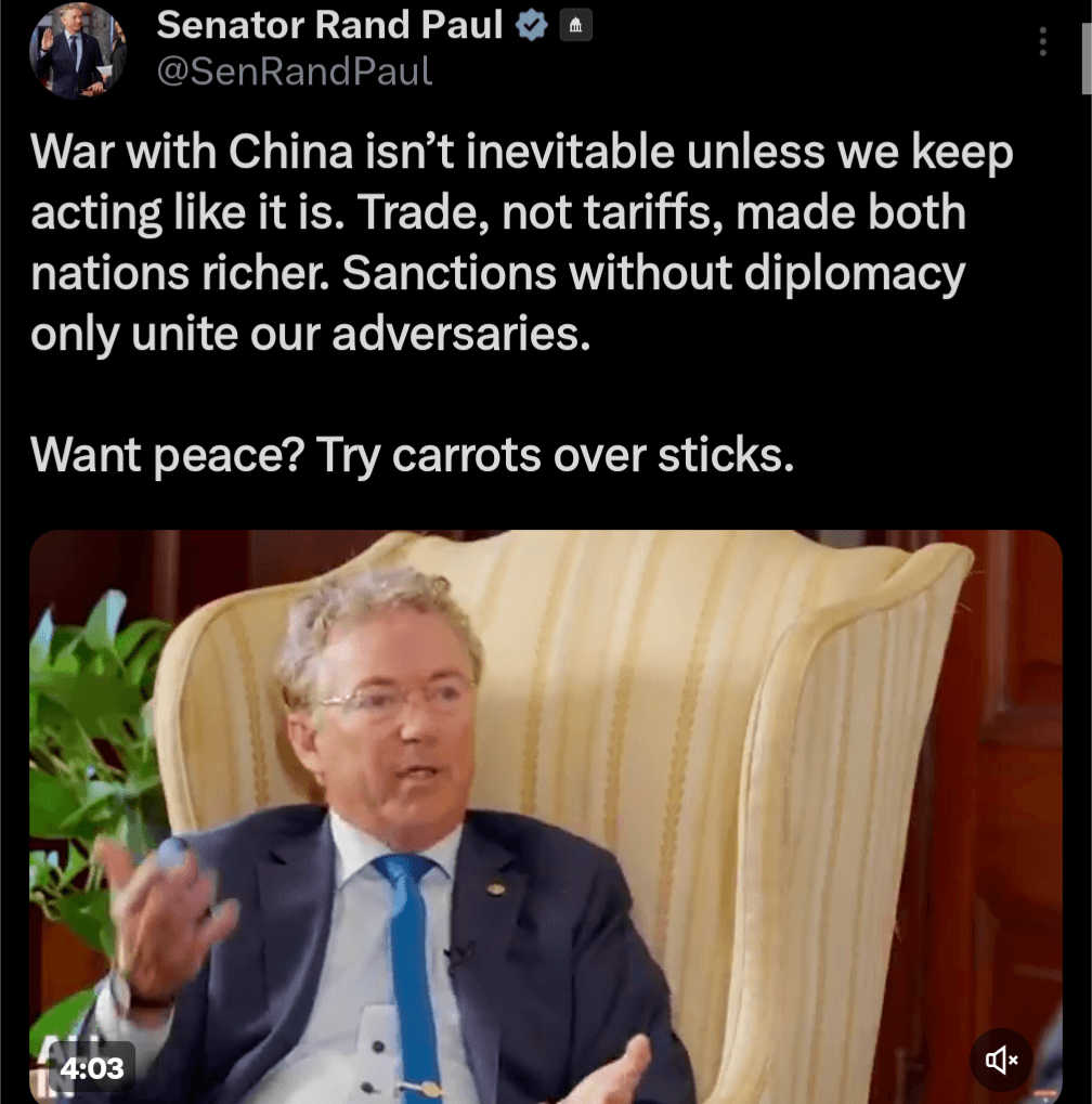 War with China is NOT inevitable  - Rand Radio cover