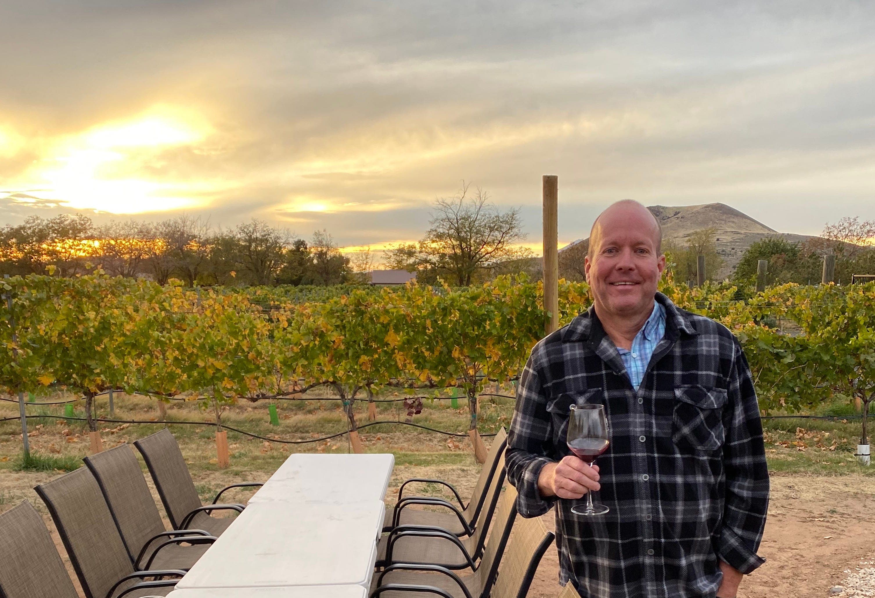 In the Vineyard with Winemaker John Delaney - Five O'Clock with Theral Timpson cover