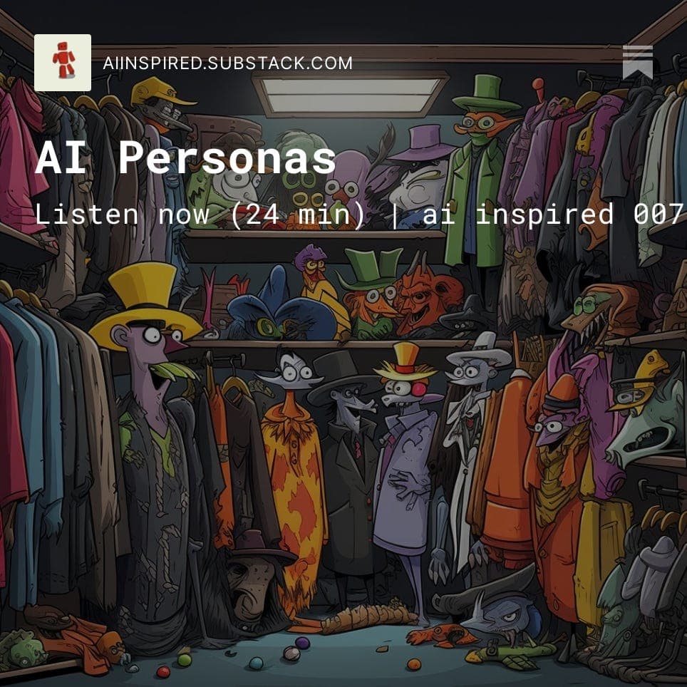 AI Personas - AI Inspired Podcast: Artificial Intelligence Transforming Education, Business, and Personal Growth cover
