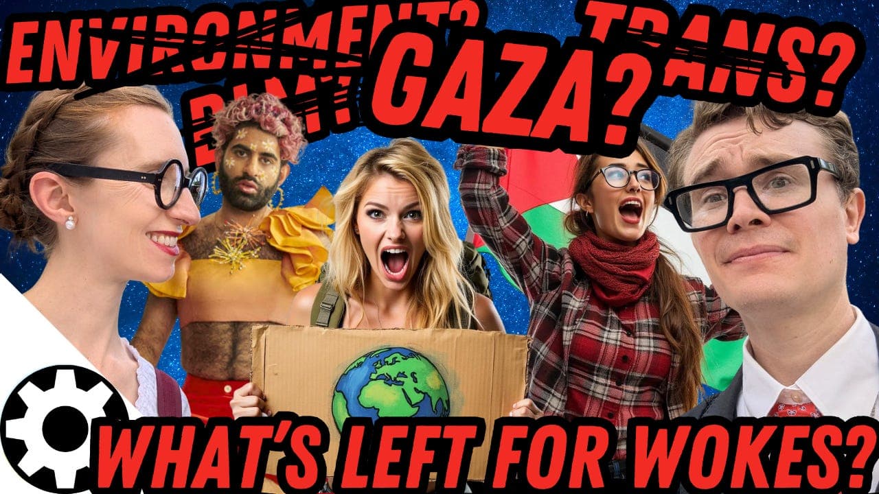 Wokes Robbed of Gaza: What’s Left? - Based Camp | Simone & Malcolm Collins cover