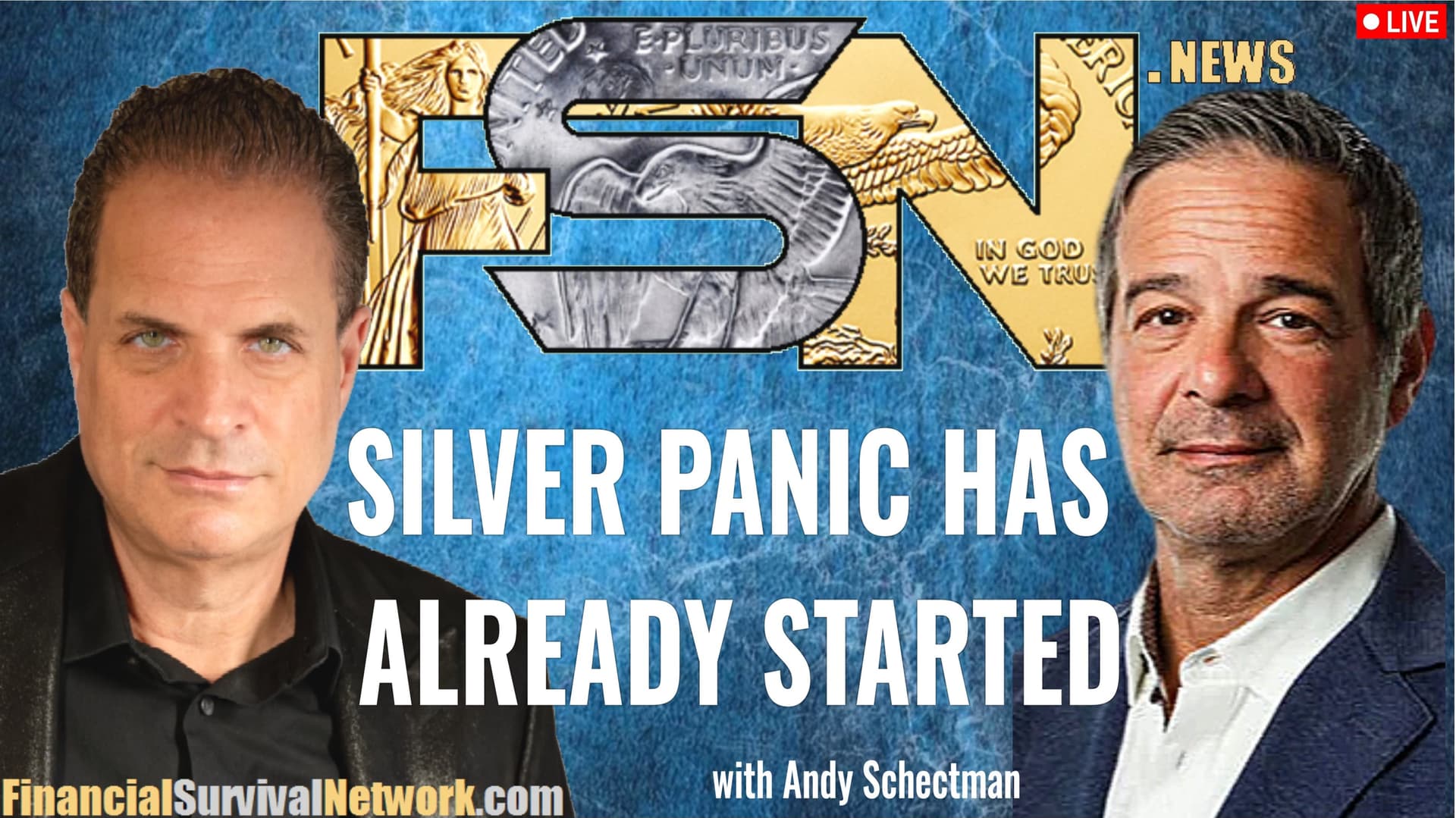 Silver Panic Has Already Started - Andy Schectman — Kerry Lutz's--Financial Survival Network cover