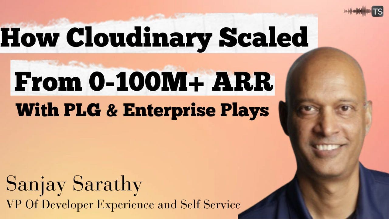How Cloudinary scaled from 0-$100M+ ARR - Thrivecast cover